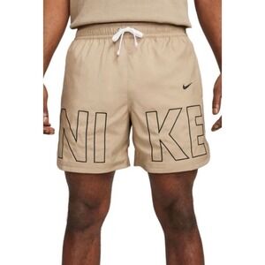 Nike Men's Small Standard Fit Above Knee Shorts Tan